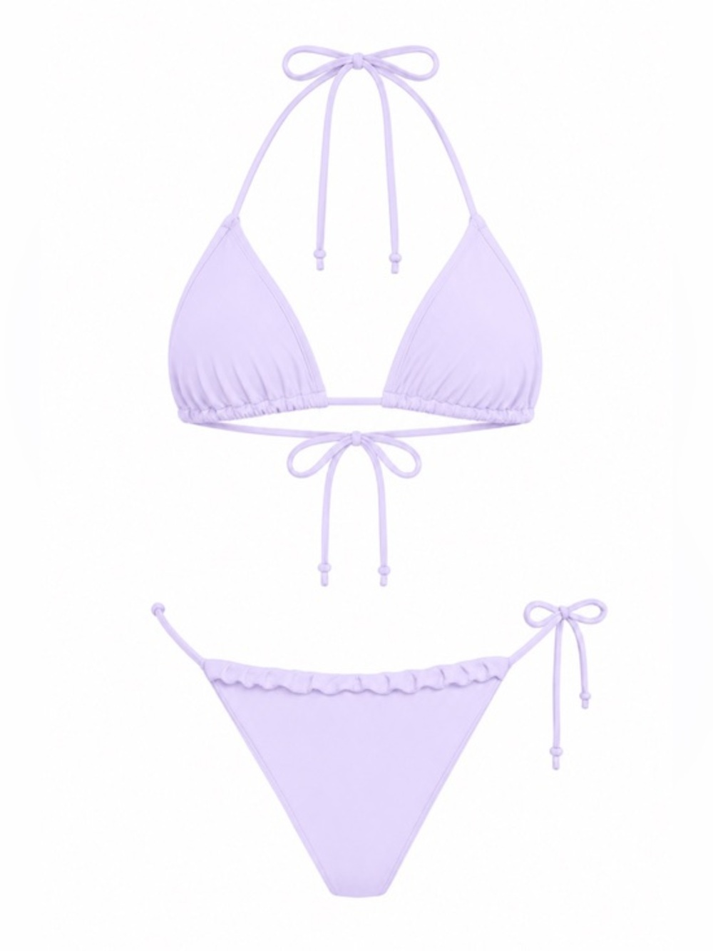 One Tie-Side Triangle Bikini